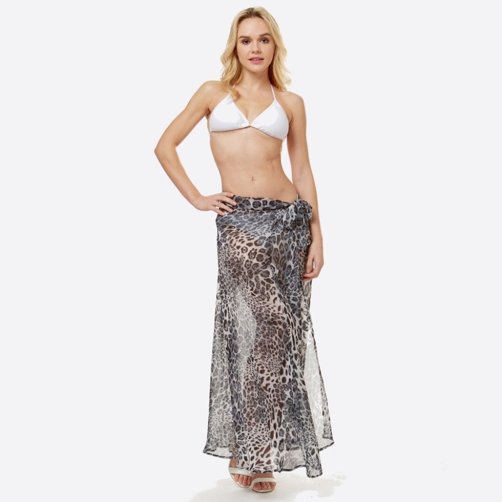 Snow Leopard Sarong